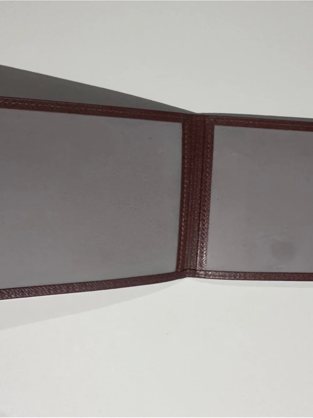 Authentic LOUIS VUITTON Taiga Wallet in Brown